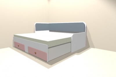 Ліжко 9009 З розсувною системою