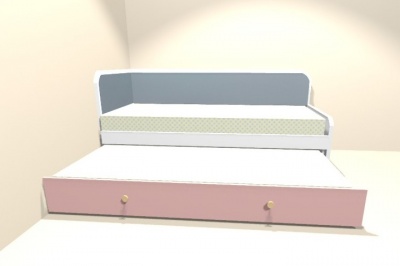 Ліжко 9001 з додатковим спальним місцем